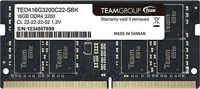 TEAMGROUP Elite DDR4 16GB 3200MHz PC4-25600 CL22 Laptop Notebook PC Computer Memory