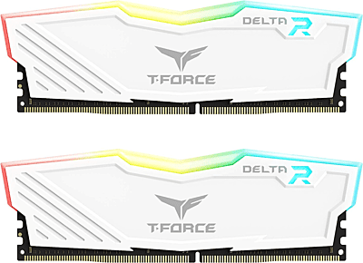 TEAMGROUP T-Force Delta RGB DDR4 16GB (2x8GB) 3600MHz Desktop Memory