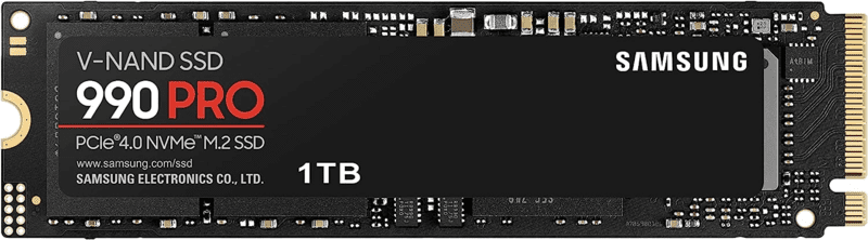 SAMSUNG 990 Pro 1TB Gen4 NVMe SSD 7450MB/s 6900MB/s R/W