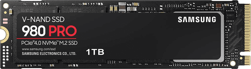 SAMSUNG 980 PRO SSD 1TB PCIe 4.0 NVMe Gen 4 Gaming M.2 Internal Solid State Drive Memory Card