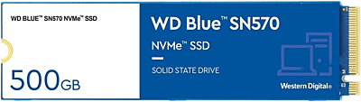 Western Digital 500GB WD Blue SN570 NVMe Internal Solid State Drive SSD