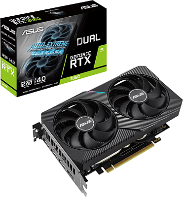 ASUS TUF Gaming TUF-RTX3060-O12G-V2-GAMING NVIDIA GeForce RTX 3060 12 GB GDDR6