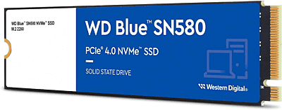 Western Digital 250GB WD Blue SN580 NVMe Internal Solid State Drive SSD WDS250G3B0B