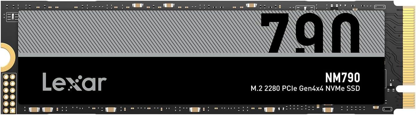 Lexar NM790 SSD 1TB PCIe Gen4 NVMe M.2 2280 Internal SSD