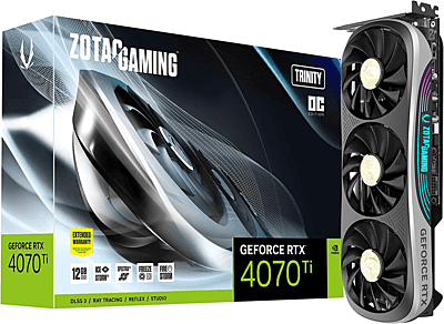 ZOTAC GeForce RTX 4070Ti 12GB GDDR6X Gaming Graphics Card