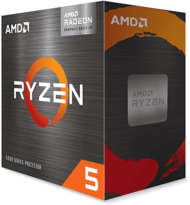 AMD Ryzen 5 5600G 6-Core 12-Thread Unlocked Desktop Processor with Radeon Graphics