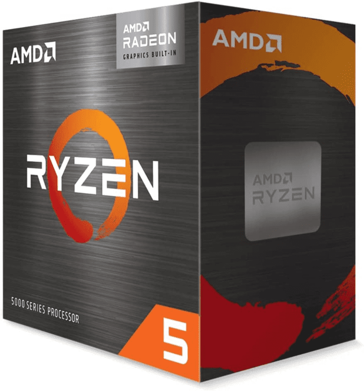 AMD Ryzen 5 5600G 6-Core 12-Thread Unlocked Desktop Processor with Radeon Graphics