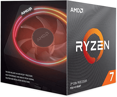 AMD Ryzen 7 3700X 8-Core, 16-Thread Unlocked Desktop Processor with Wraith Prism LED Cooler