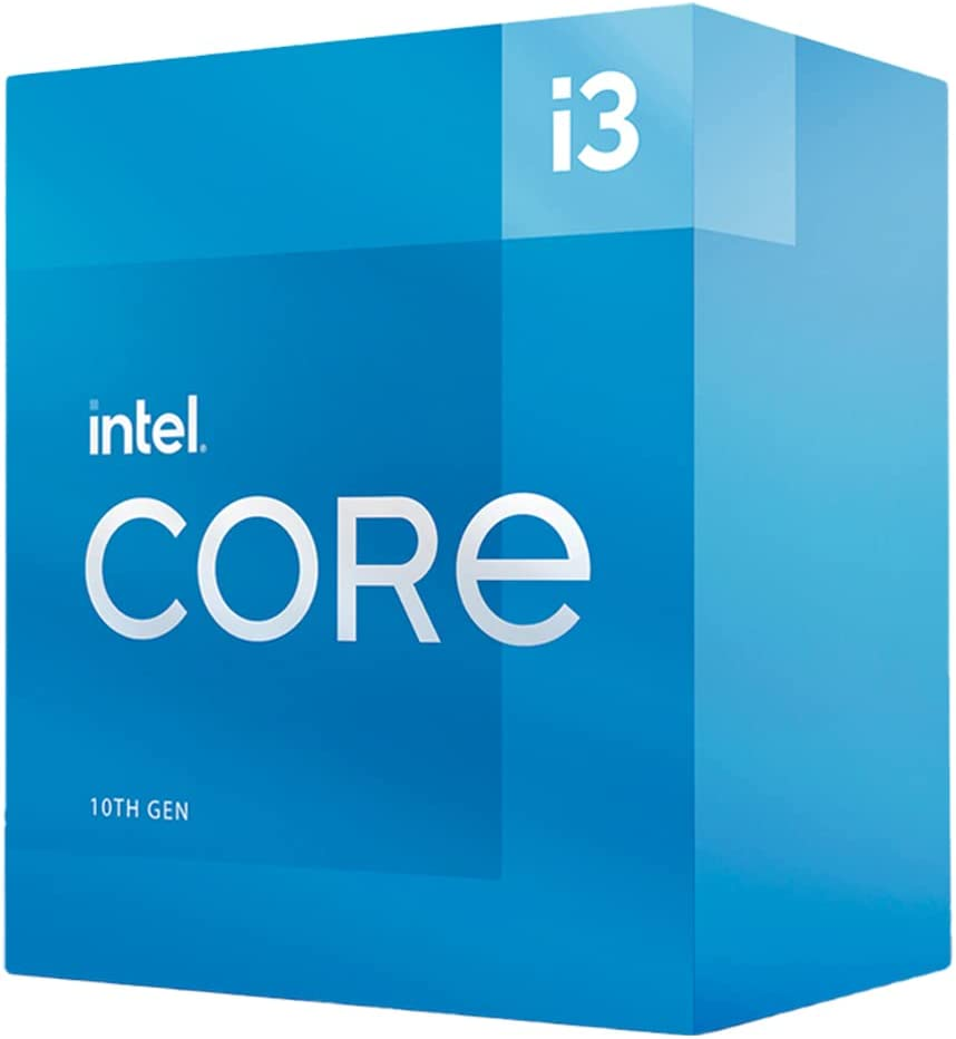 Intel Core i3-10100 Desktop Processor 4 Cores up to 4.3 GHz LGA1200 65W