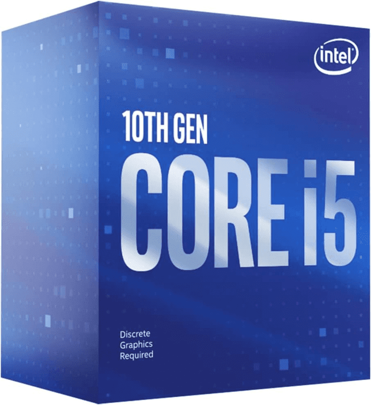 Intel Core i5-10400F Desktop Processor 6 Cores up to 4.3 GHz Without Processor Graphics LGA1200