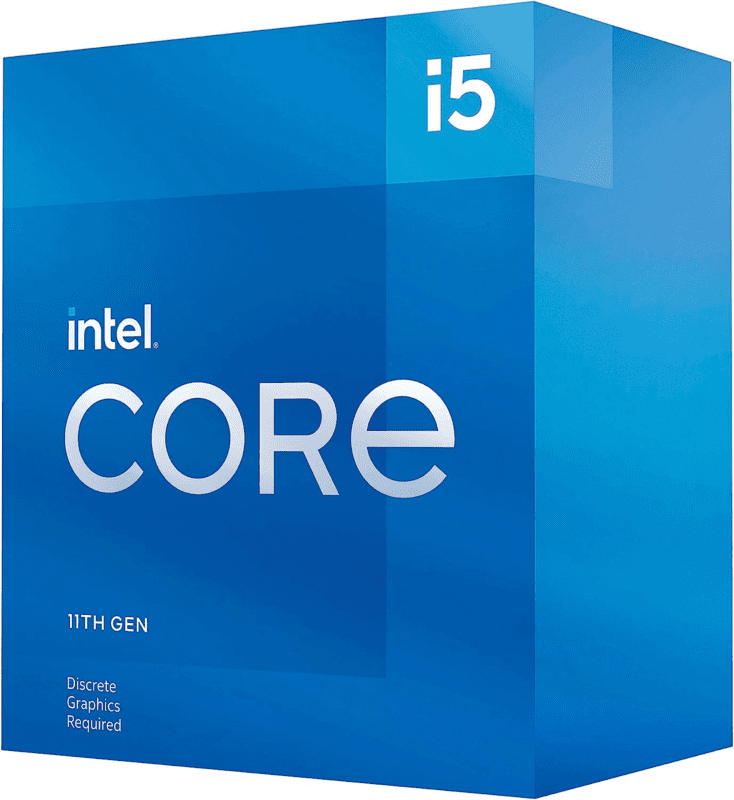 Intel Core i5-11400F Desktop Processor 6 Cores up to 4.4 GHz LGA1200