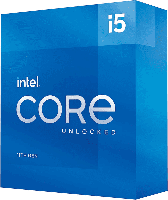 Intel Core i5-11600K Desktop Processor 6 Cores up to 4.9 GHz Unlocked LGA1200