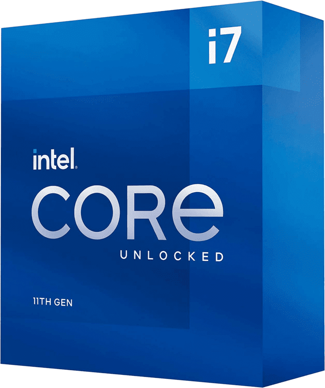 Intel Core i7-11700K Desktop Processor 8 Cores up to 5.0 GHz Unlocked LGA1200 125W