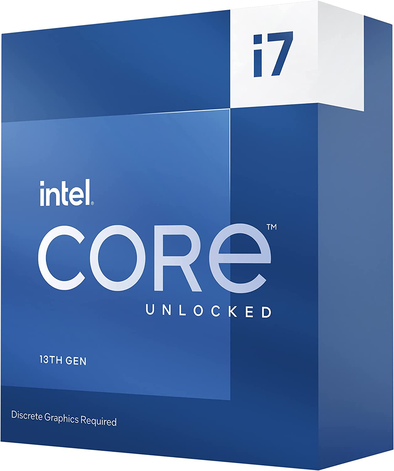 Intel Core i7-13700KF Desktop Processor 16 cores (8 P-cores + 8 E-cores) 30M Cache, up to 5.4 GHz