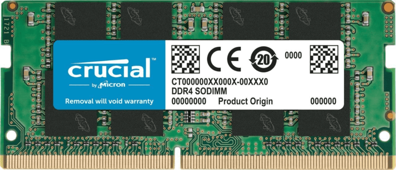 Crucial RAM 4GB DDR4 2666 MHz CL19 Laptop Memory