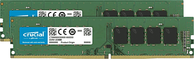 Crucial RAM 32GB DDR4 3200MHz CL22 Desktop Memory