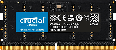 Crucial RAM 32GB DDR5 4800MHz CL40 Desktop Memory